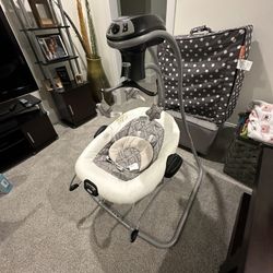 Graco DuetConnect Deluxe Multi-Direction Baby Swing & Bouncer