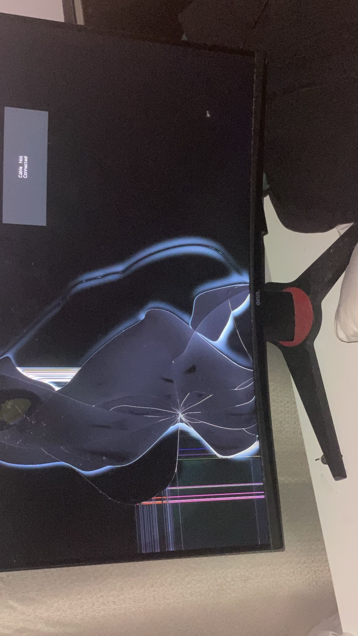 Onn 27 In QHD Curved Monitor