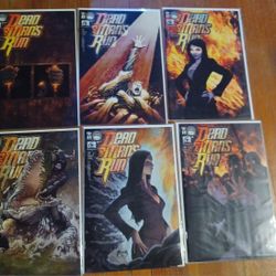 Dead Man's Run Comic Book Lot Volume 0 1 2 Valhalla Prison Desert