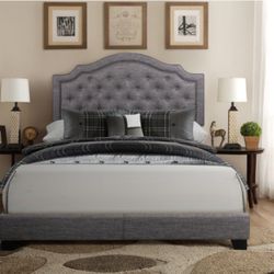 QUEEN PLATFORM BED NEW IN BOX 