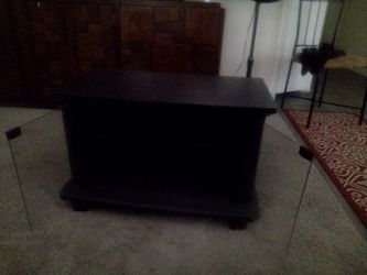 Black T.V. Stand 