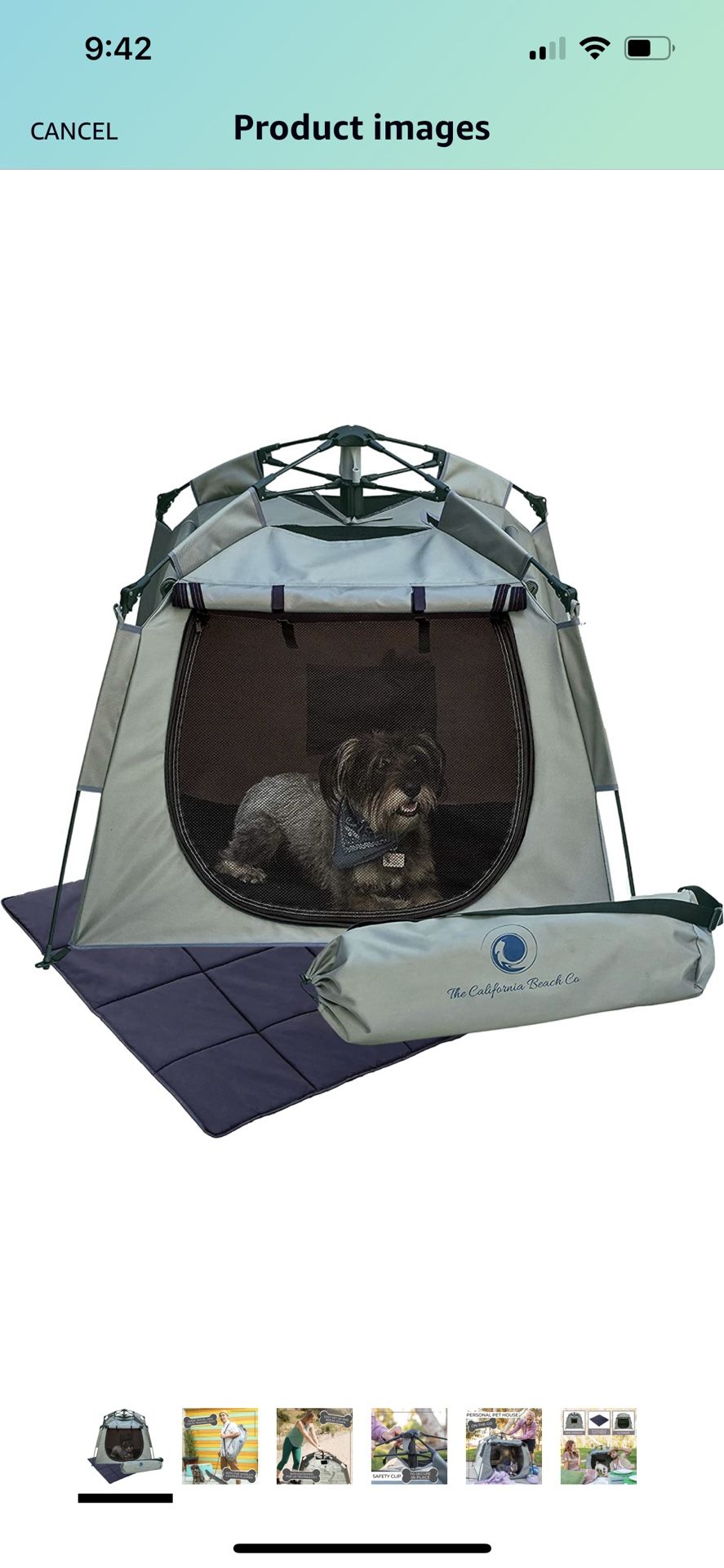Dog Pop Up Tent