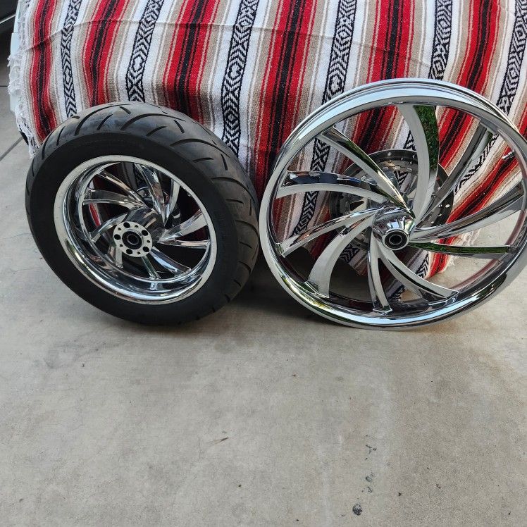 Bagger Rims off 2016 Street Glide Harley Davidson