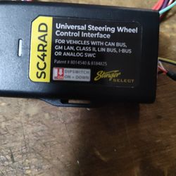 Aftermarket Stereo Adapter For Steering Wheel Buttons 