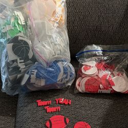 Colored Foam Sports Stickers