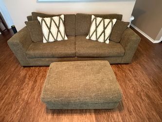 SOFA WITH OTTOMAN