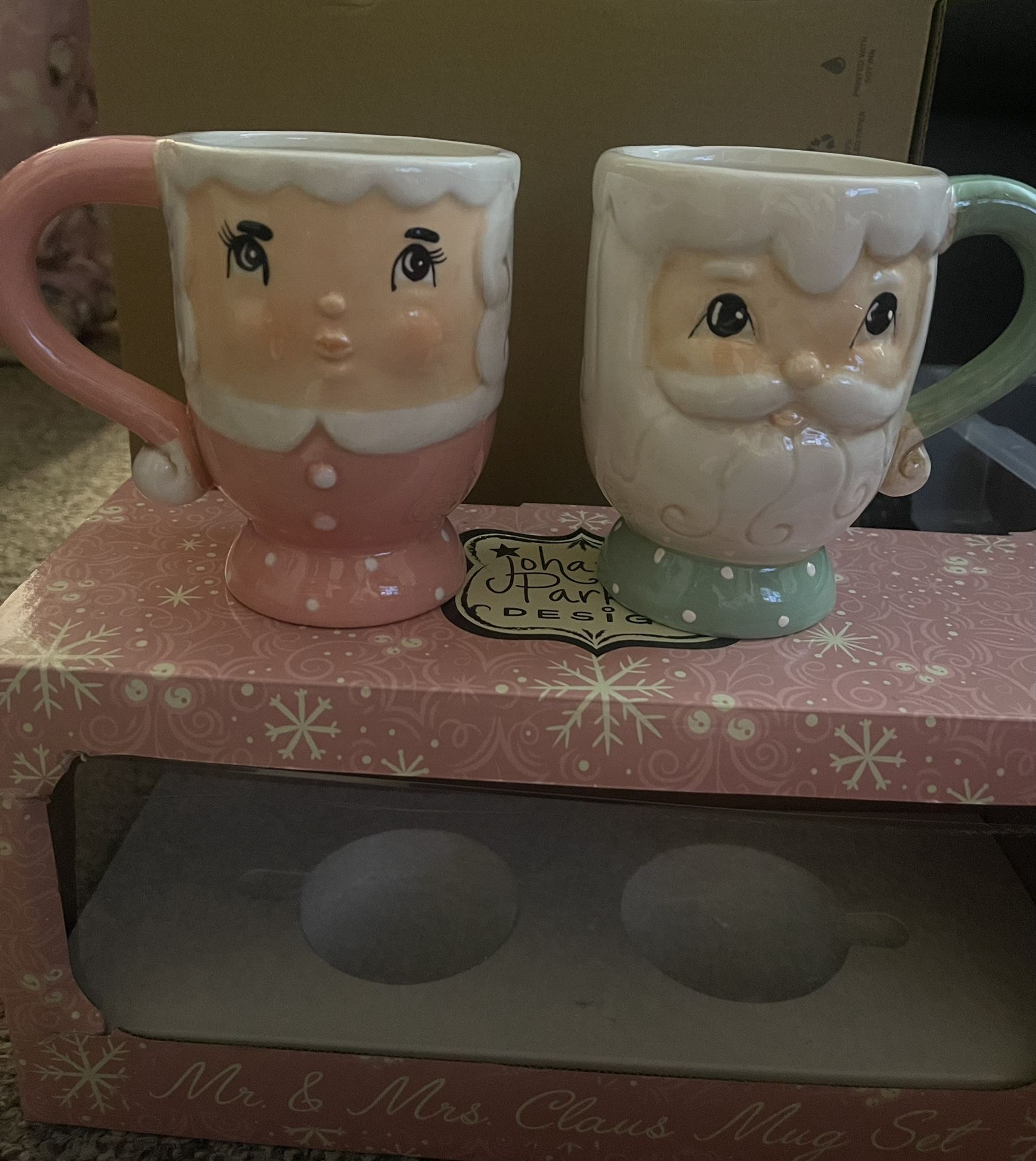 Johanna Parker Christmas Mugs