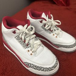Jordan 3 Retro Cardinal Red