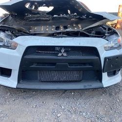 LANCER EVO X BUMPERS AND BBS WHEELS