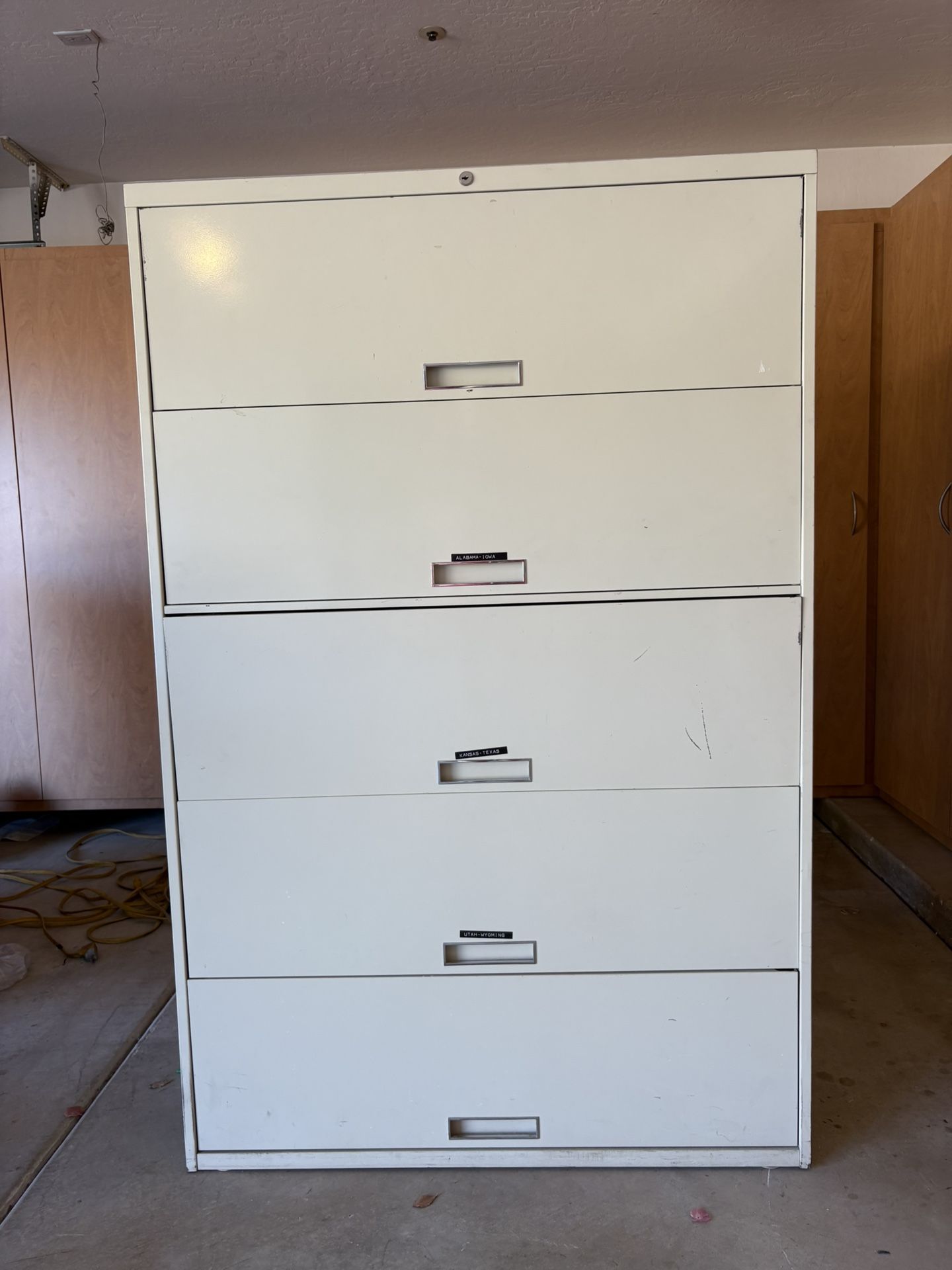 5 High Lateral File Cabinet
