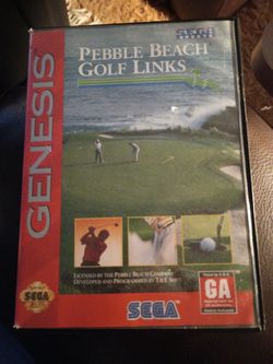 Pebble Beach Golf Links Sega Genesis