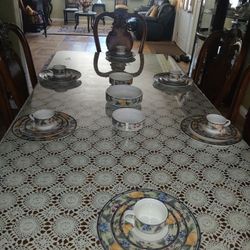 Mikasa Classic Vintage Garden Harvest 6 People Dinnerware Set-27 pcs total