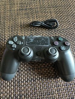 Ps4 Wireless Controller Black With Data Cable