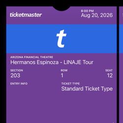 Hermanos Espinoza Tickets
