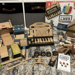 Nintendo Labo Toy-Con 01: Variety Set. Cardboard and Game Included