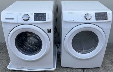 Samsung Washer and Samsung Dryer