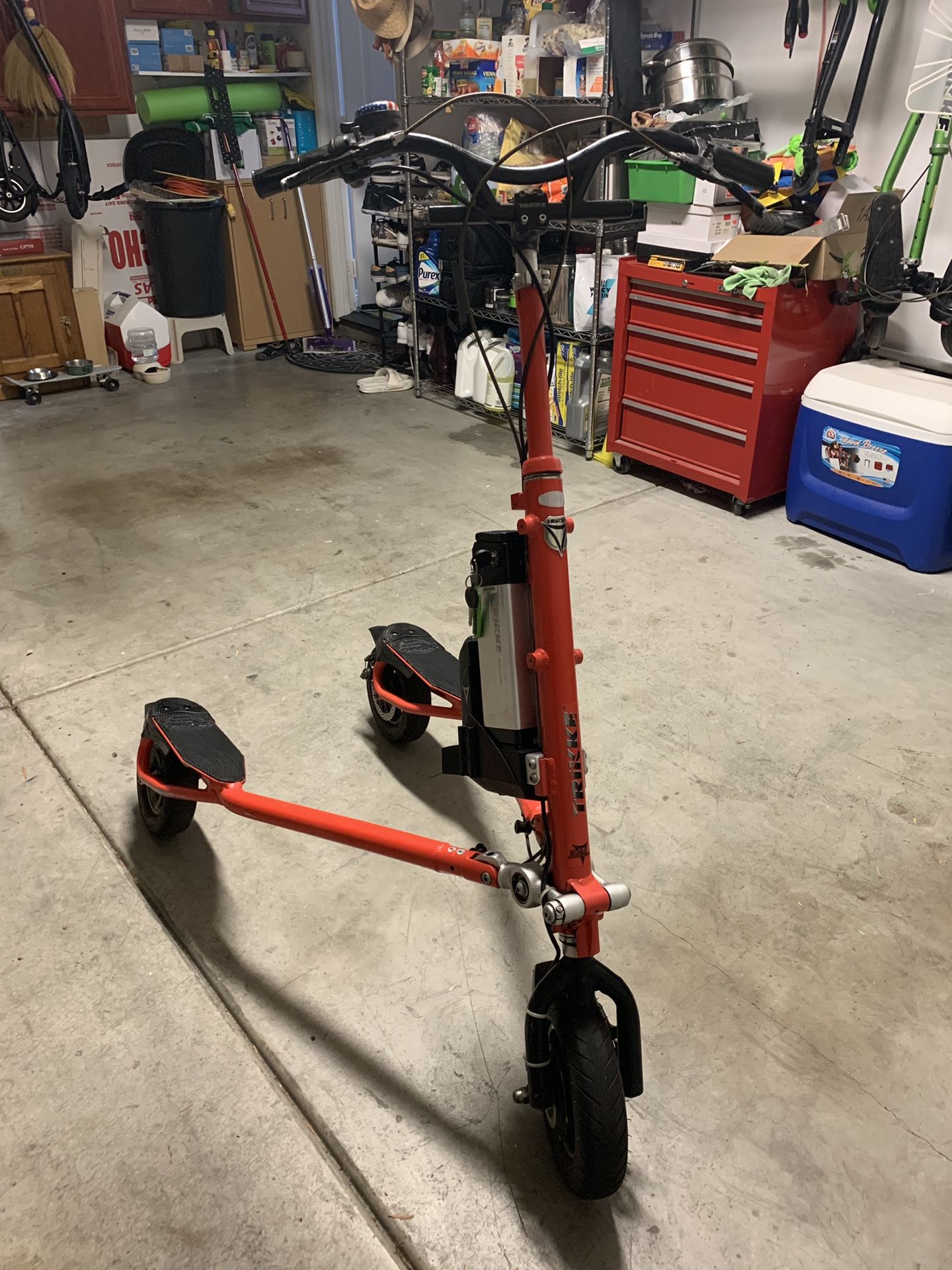 Trikke Tribred PON-E 36V 3-wheeled Electric Sccoter