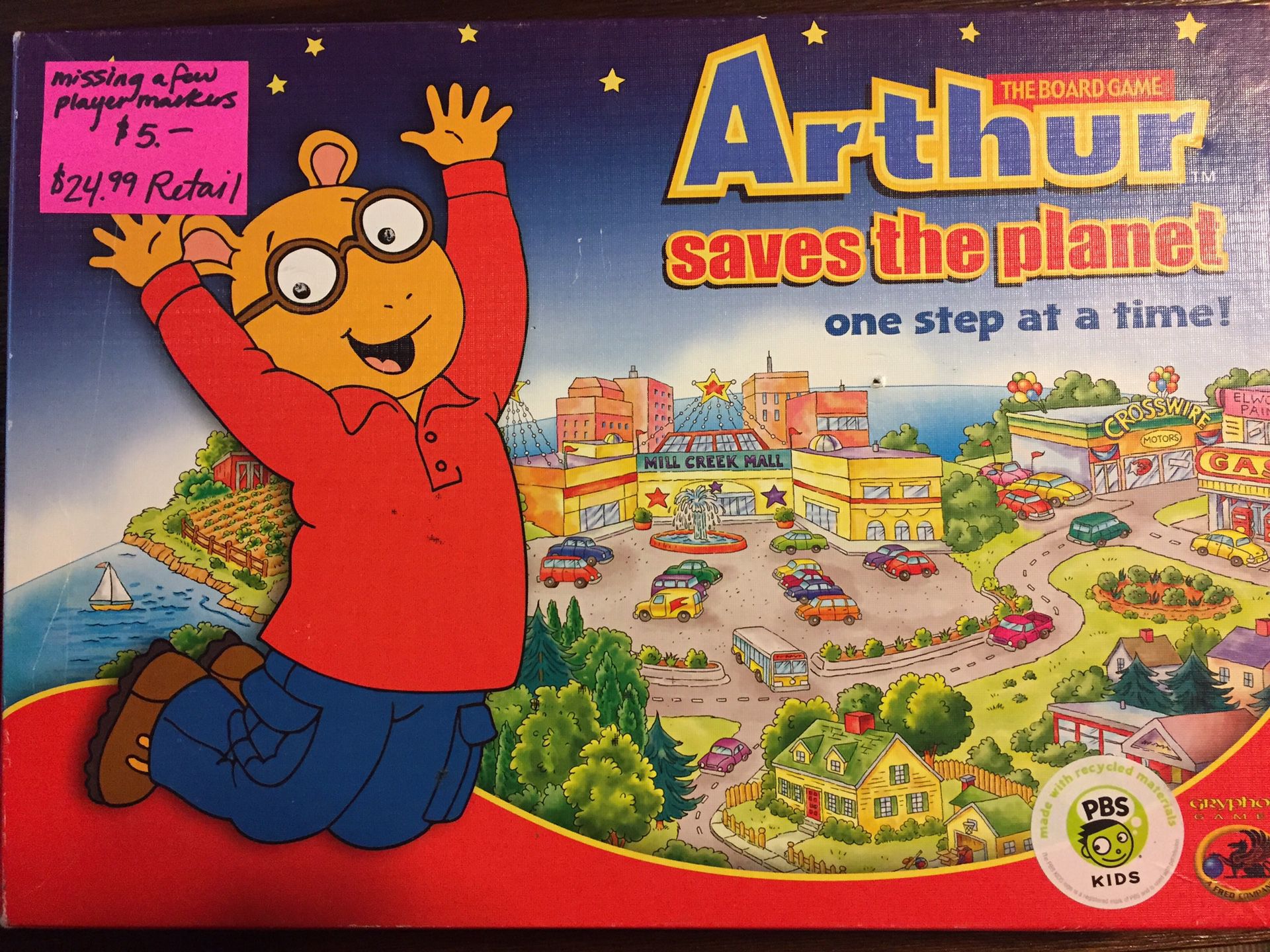 Arthur learning game for kids