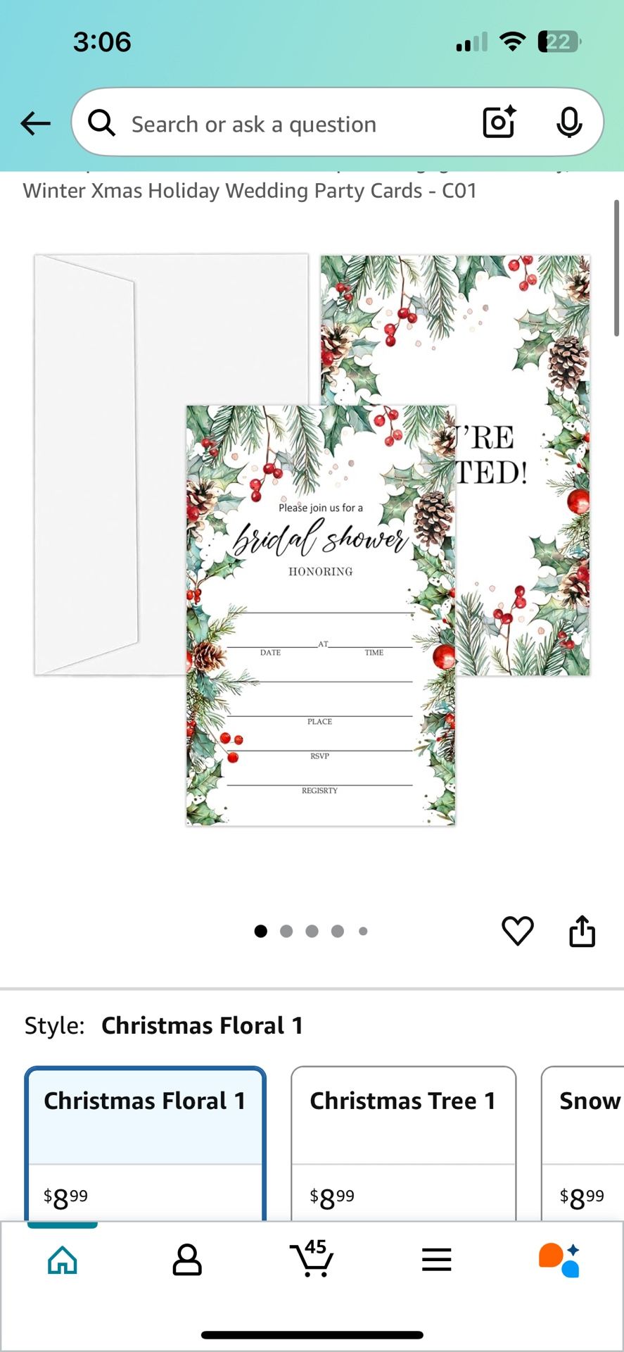 Bridal Shower Invites