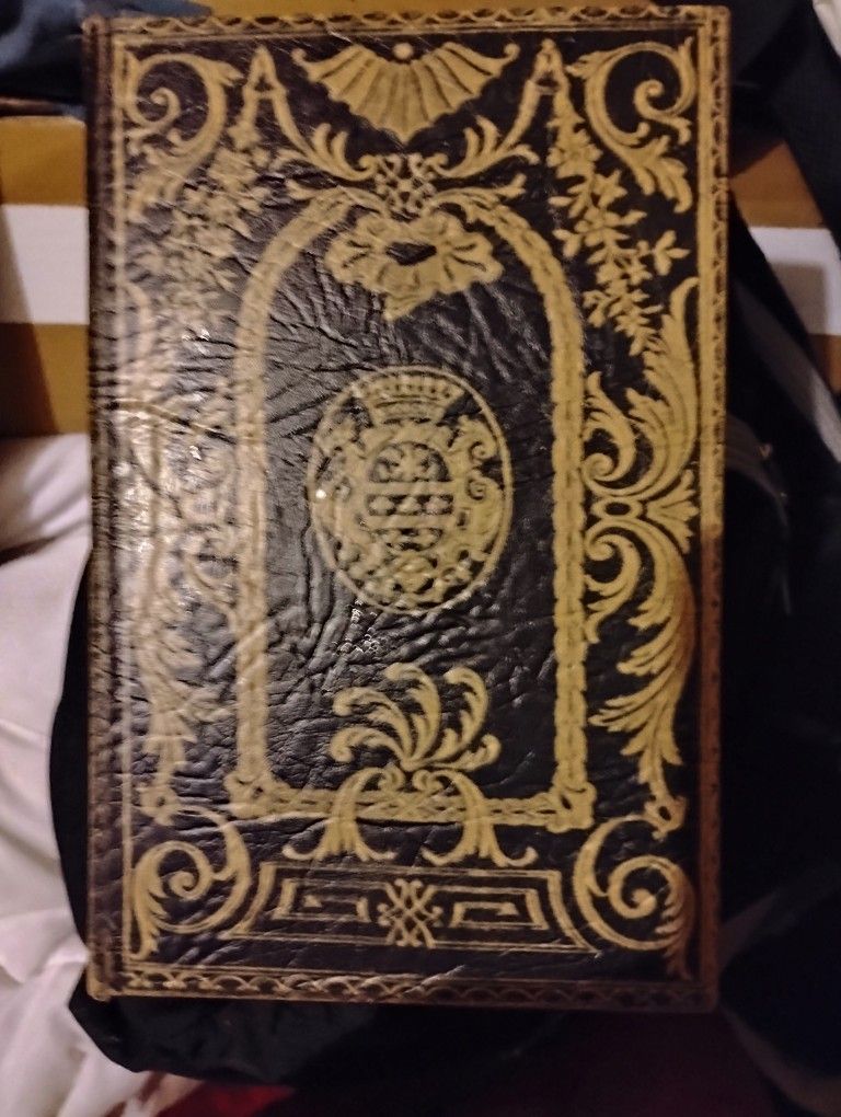 Antique Decorative Book Box