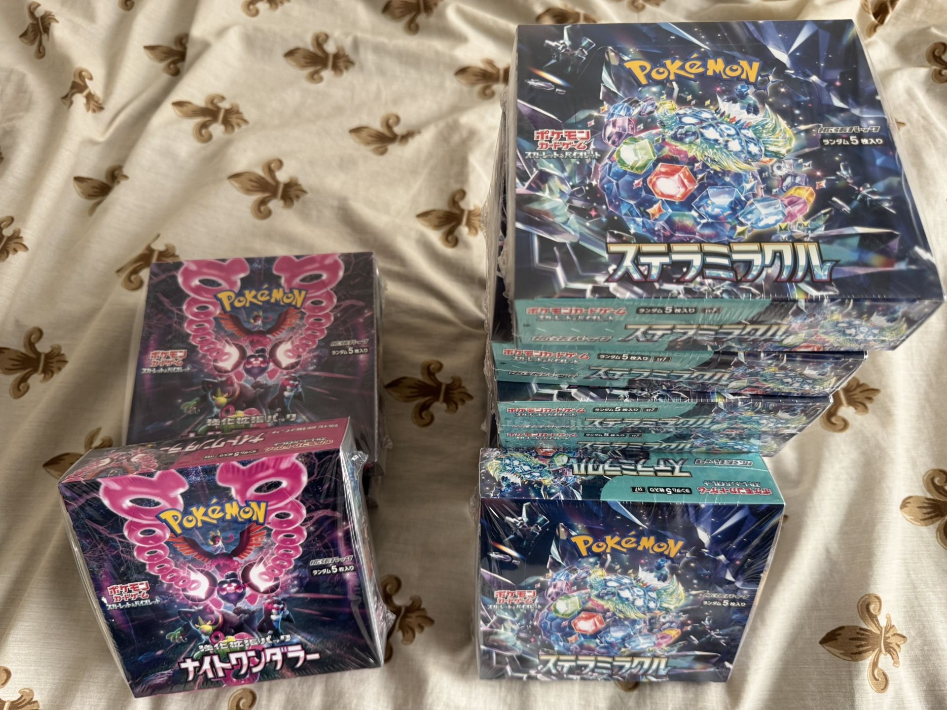 Pokemon Booster Boxes Japanese Stellar Miracle Night Wanderer