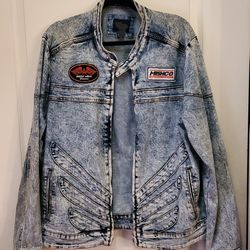 Men's Denim Washed Jacket 