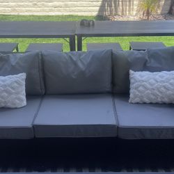 Patio sofa
