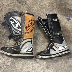 Fly Racing Youth Mx Boots Size 3