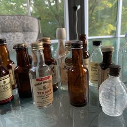 Old Miniature Bottles 