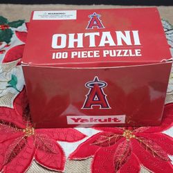 Ohtani 100 Piece Puzzle Open Box 
