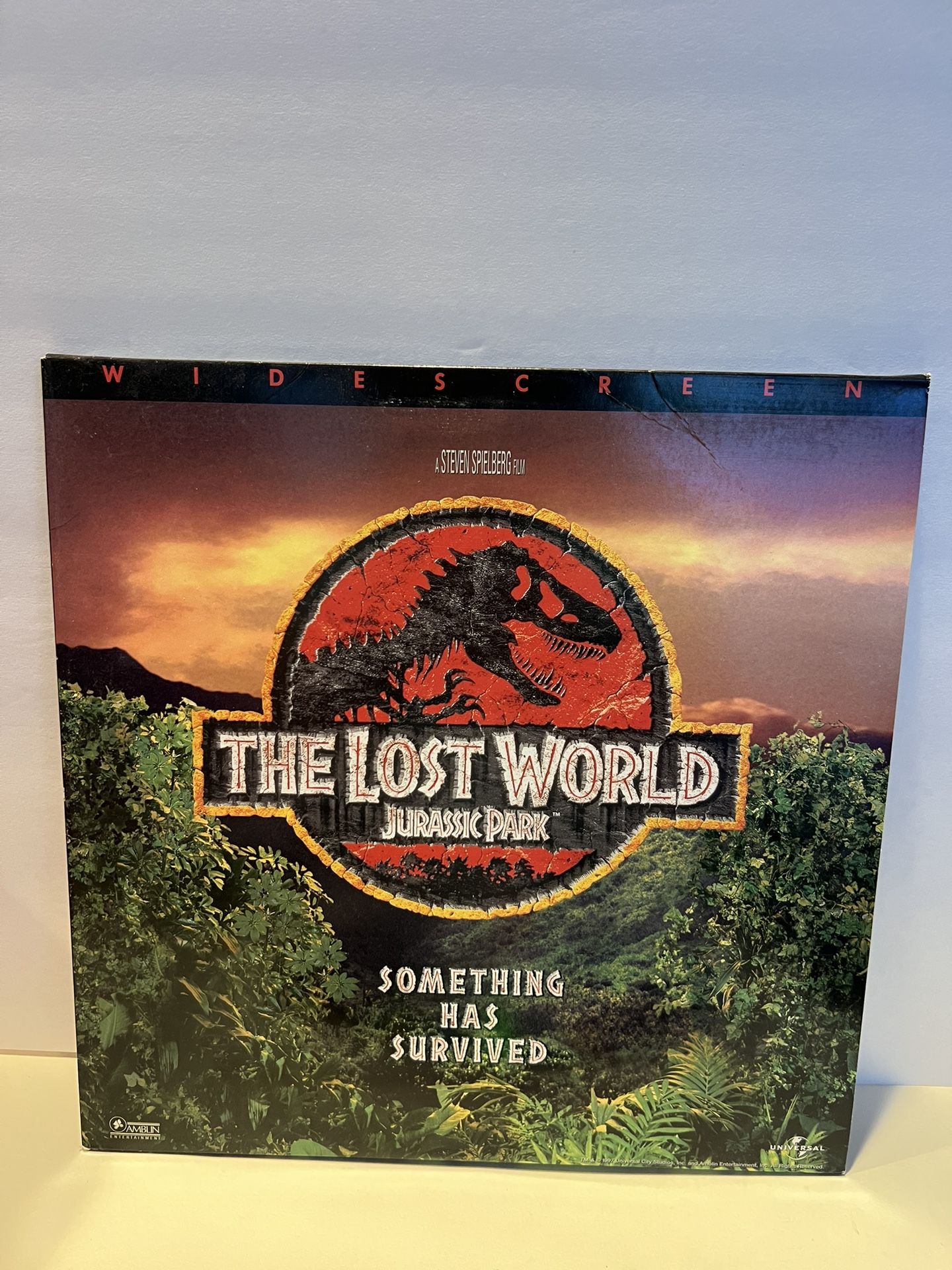 The Lost World Jurassic Park Laser Disc Movie
