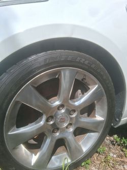17" Cadillac ATS Rims and tires
