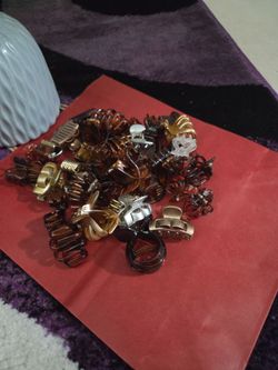 Mixed Lot of Mini Hair Claw Clips