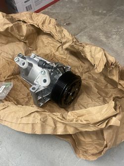 Ac compressor  with gaskets