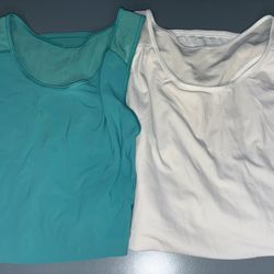 (2) Lululemon Sculpt running tank tops