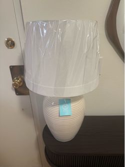 Martha Stewart White Lamp