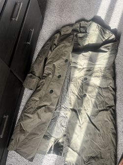 Military Men’s Trench Coat