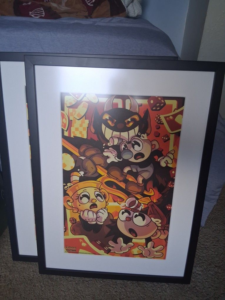 Cup Head Picture Frame