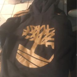 Faded Black Timberland Hoodie
