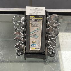 12 Piece Combo Wrench Set W1157 SAE METRIC