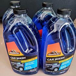 Armor All Car Wash Soap, Four Bottles New