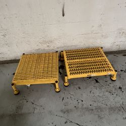 Industrial Heavy‑Duty Metal Pallet Platforms – Set of 2 /