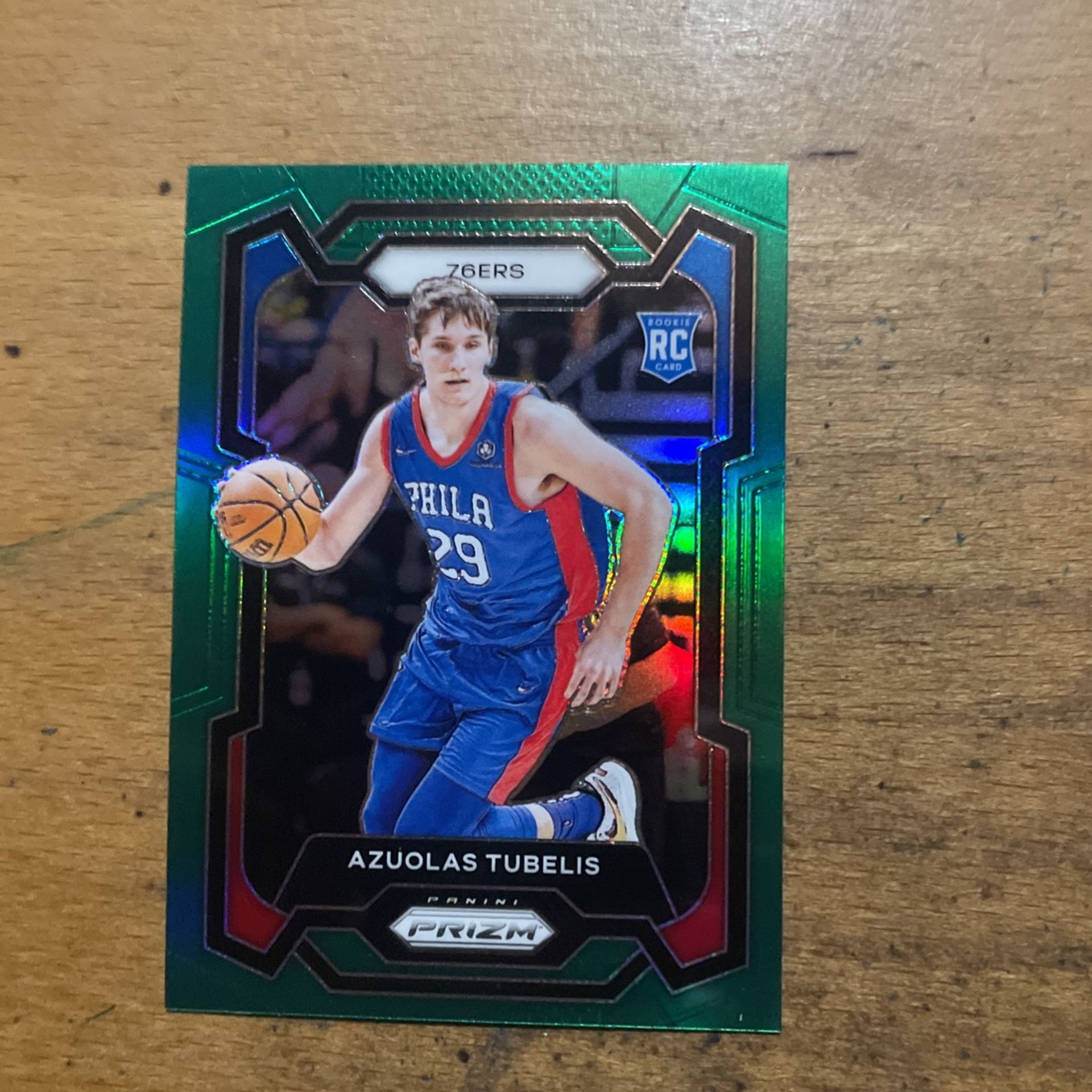 2024 PRIZM AZUOLAS TUBELIS GREEN ROOKIE