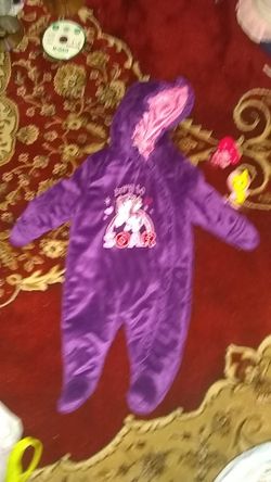 My little pony size 6/9 months