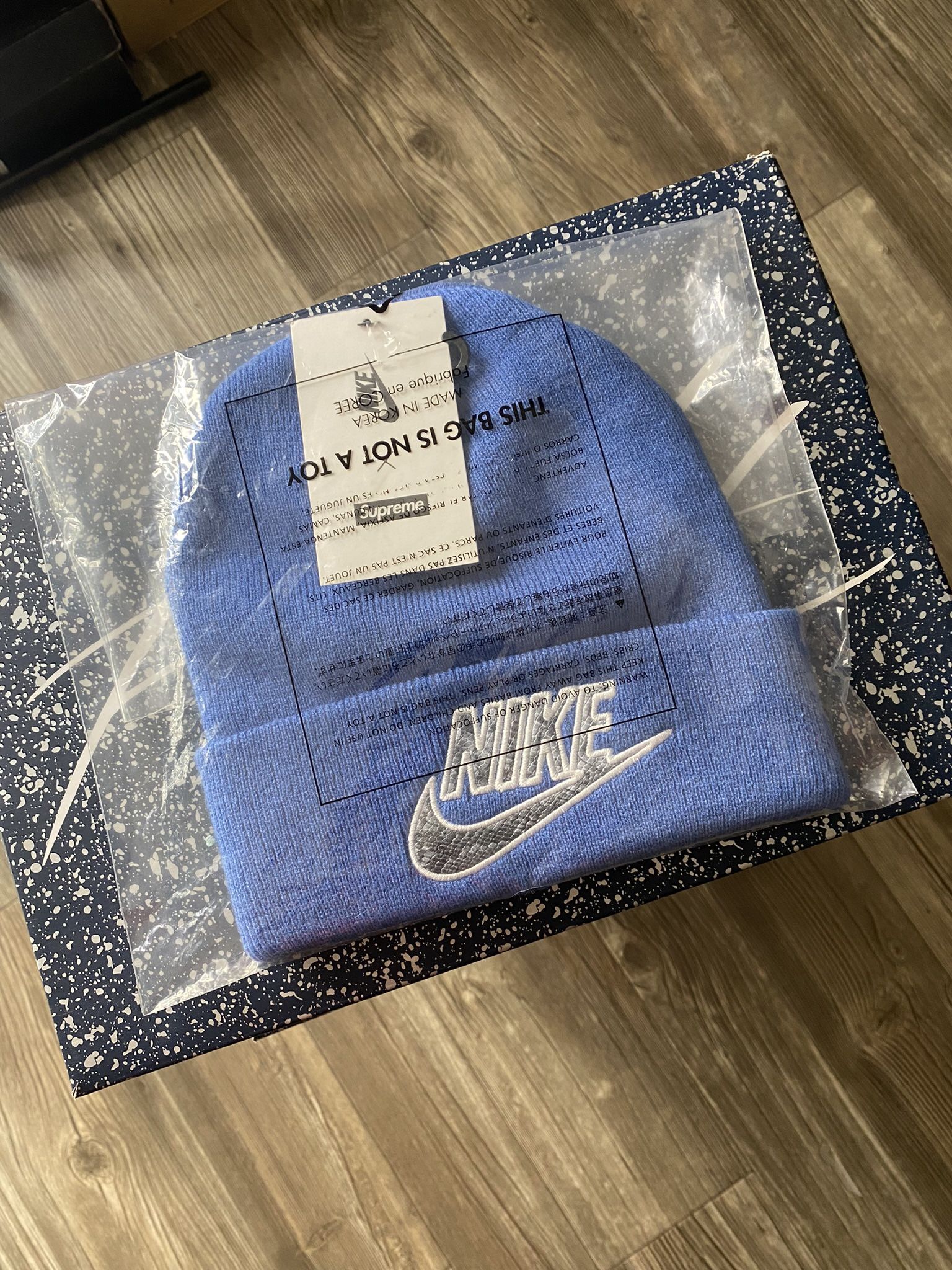 Supereme Nike Beanie Snakeskin