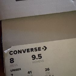 Size 8 Men And Size 9.5 Women Louie Lopez Converse 