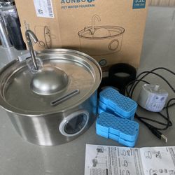 Stainless Steel Pet Water Fountain
