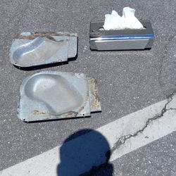 64 Impala Tissue Holder/rear Quarter Windor Inserts
