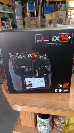 RC plane Spectrum transmitters