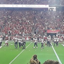 San Francisco 49ers @ Arizona Cardinals Row 8 Lowers 4 Tickets